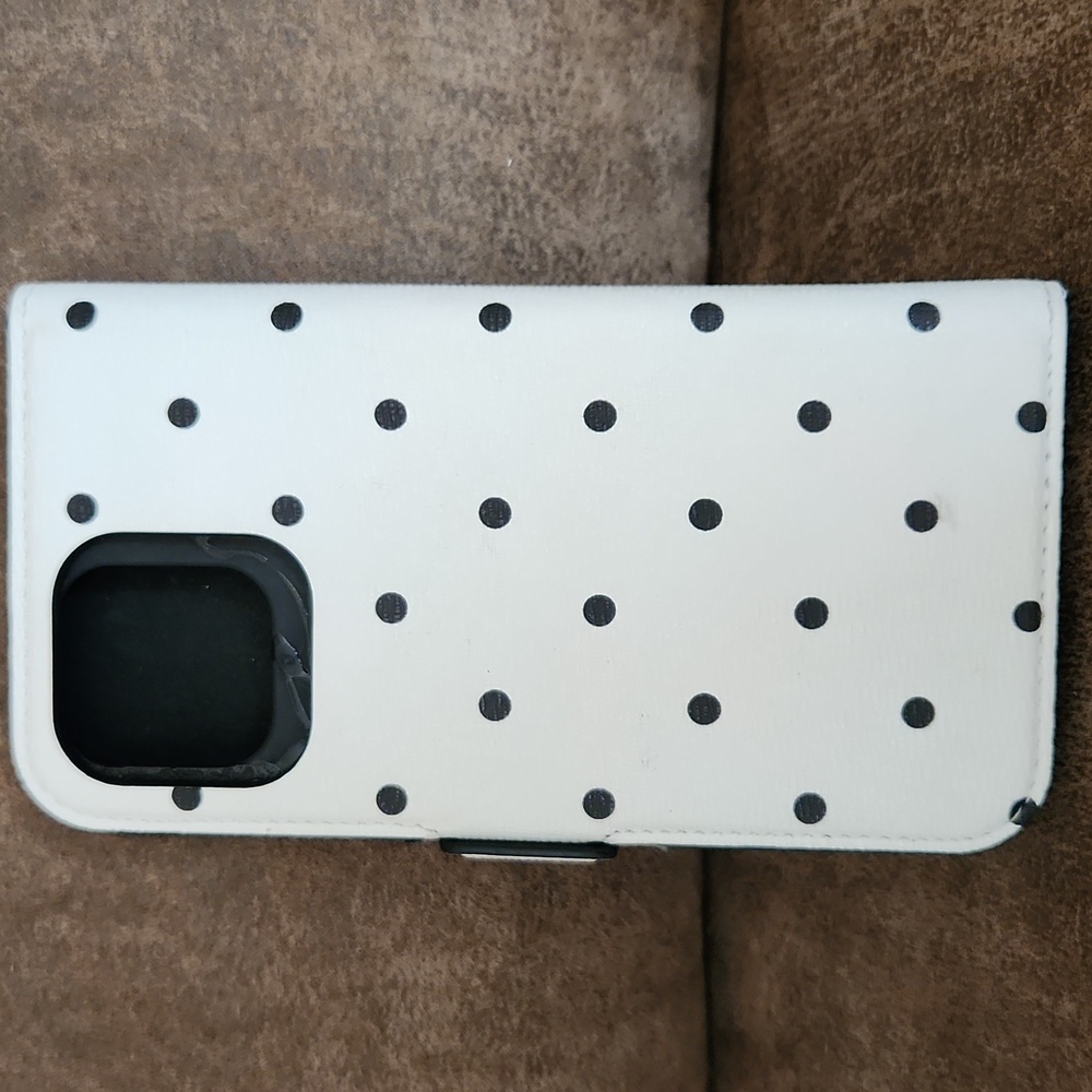 Kate Spade IPhone minnie mouse Case White and Black Disney X Kate Spade Magneti - Picture 4 of 5